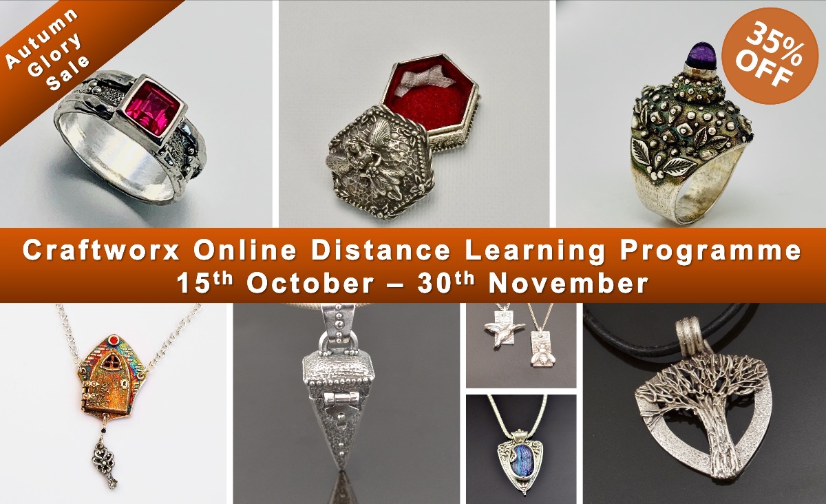 Silverliverbird's tweet image. It's going to be a busy month with classes at two big shows, teaching a hinged box course at Higham Hall in Cumbria and back to back Art Clay Diploma courses at my own studio. #silverclay #jewellerymaking #jewelrymaking - mailchi.mp/craftworx/your…