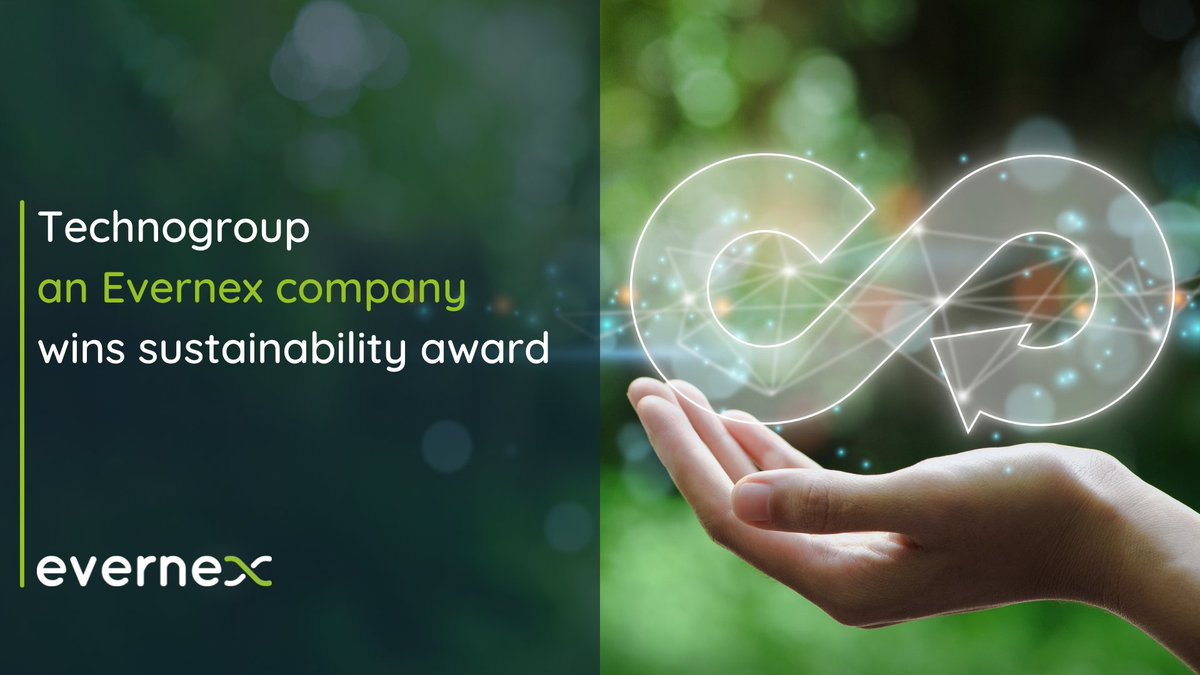 Technogroup receives an award for “Most innovative solution for sustainability” at the IFS Change for Good #Sustainability Awards. The award praises our #circular approach to IT, and how our cost-effective solutions support a sustainable digital future. bit.ly/3FzOln8