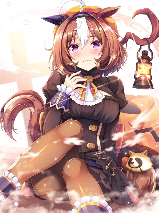 ハロウィンの日を一日間違えたメイショウドトウ #ウマ娘 