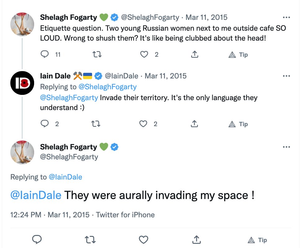 Rebartic's tweet image. The words 'Invade' and 'Invasion' can be used in so many ways, Iain.

Don't get too upset over a single word, matey.

#ODALE