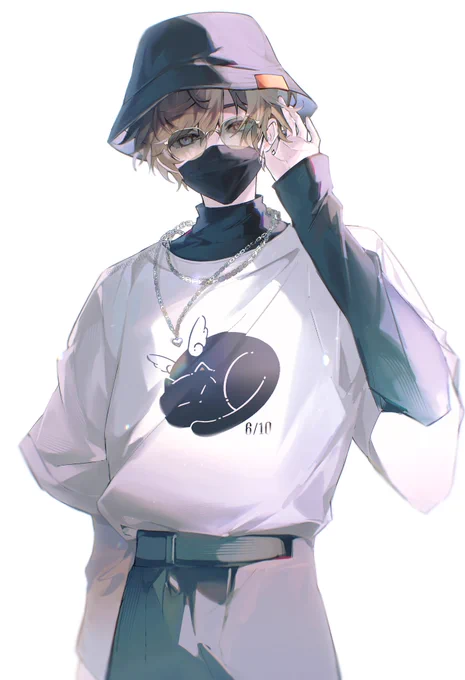 #叶新衣装 #かな絵 
