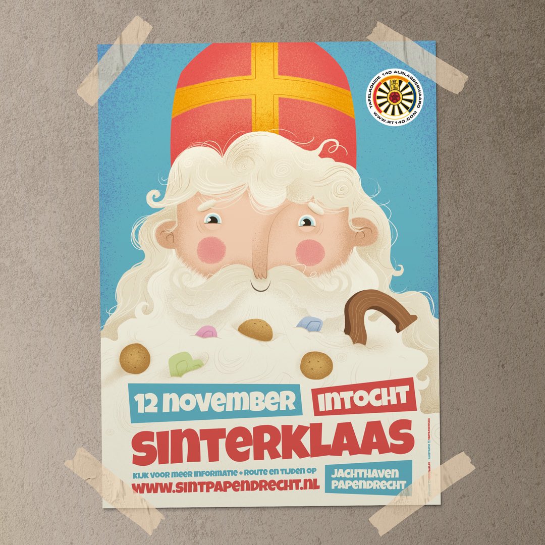 Zaterdag 12 november 2022 trekt mijn stoet door Papendrecht. Ik hoop alle kinderen van Papendrecht weer te mogen begroeten. Tot dan! #sintpapendrecht
