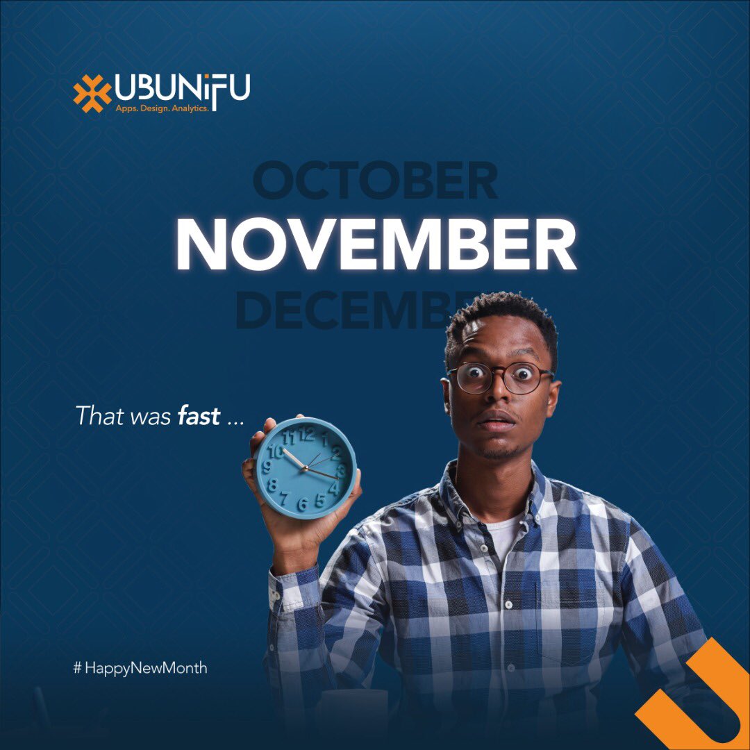 ubunifusystems's tweet photo. Wait, didn’t the year start like two months ago? #HappyNewMonth https://t.co/L20v1wOAae