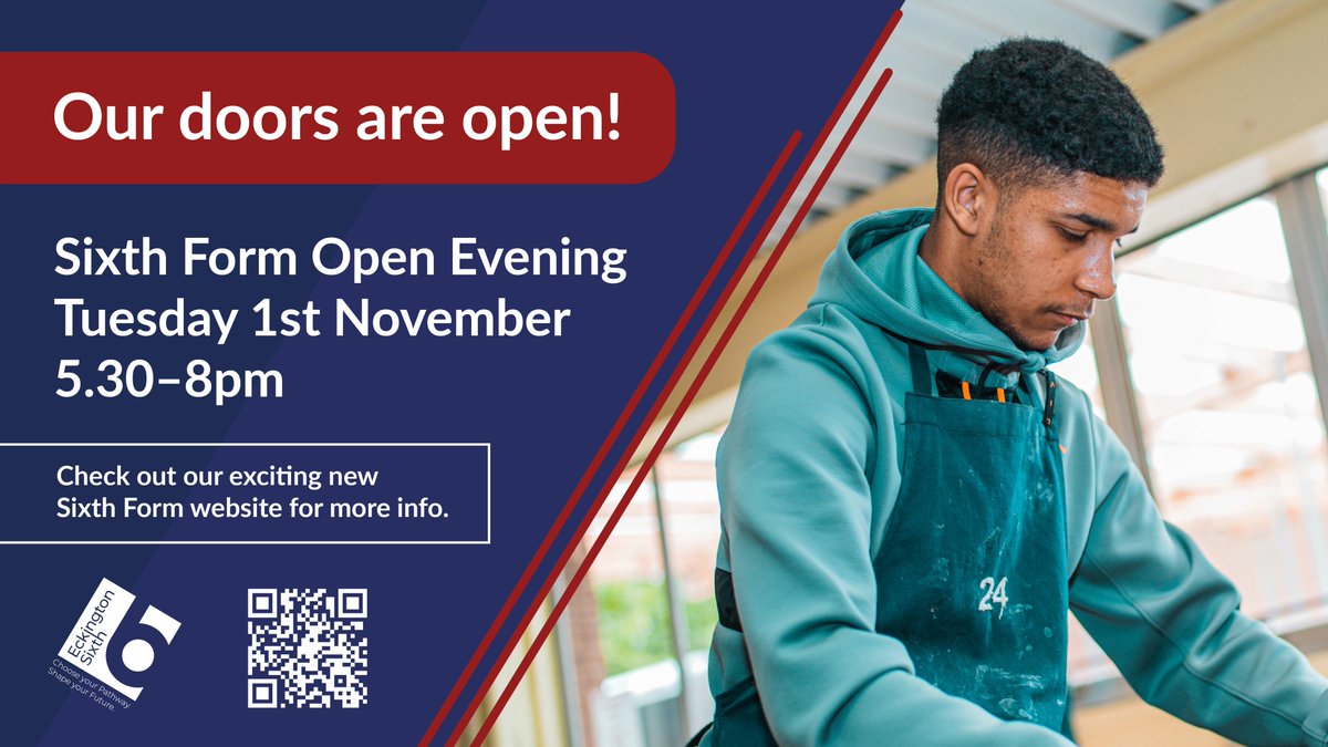 We are really looking forward to welcoming Y11 students, parents and carers tonight at our 6th Form Open Evening.