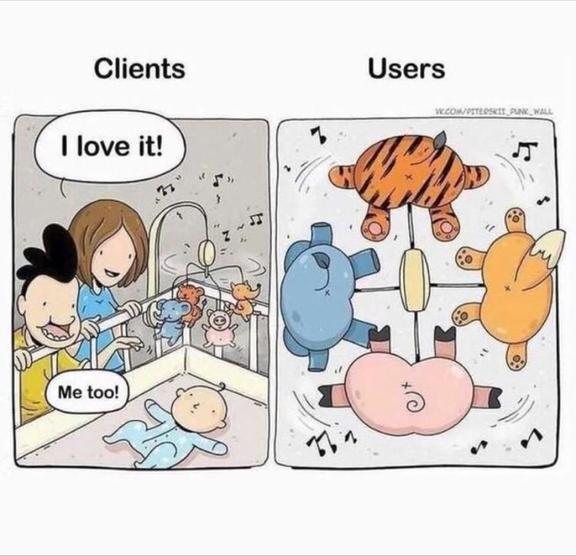 End user is important too