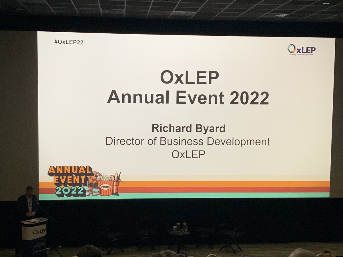 Fantastic to be meeting so many businesses we have supported over the last 3 years at #OxLEP22