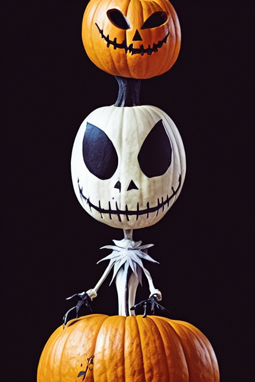 SmirkingDesigns's tweet photo. And for the final day of #GenTober2022... This is Halloween! Happy #Halloween, dolls! #GenTober #Midjourney https://t.co/0OGIq7mr8L