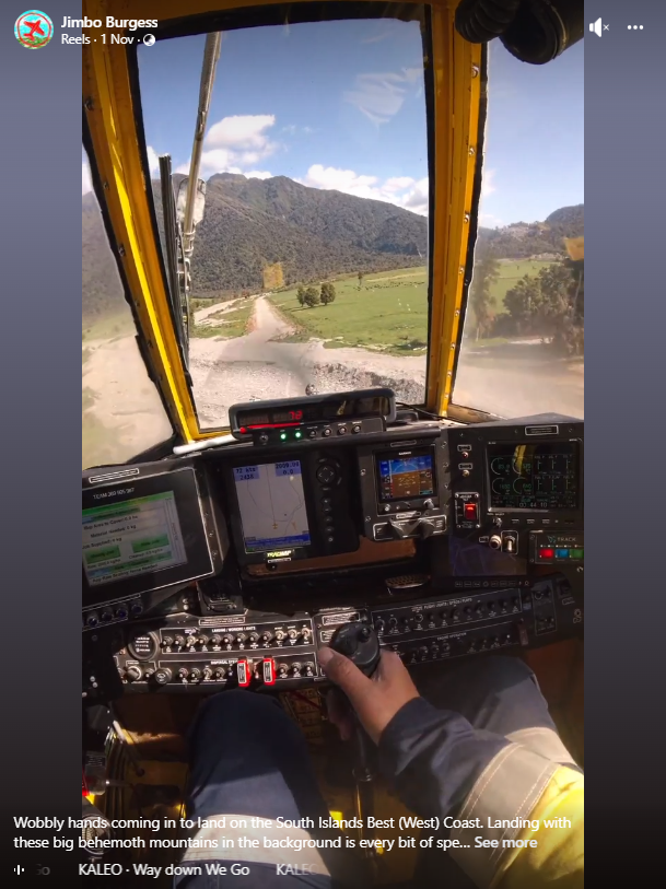 Great to footage of another #v2trackUser hard at work in their office!  The mighty Air Tractor AT-602 landing in the South Island of New Zealand after some Ag work.
Click here for video: facebook.com/reel/503208711…