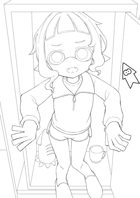 イカちゃんロッカーに入ってもろて^^ 