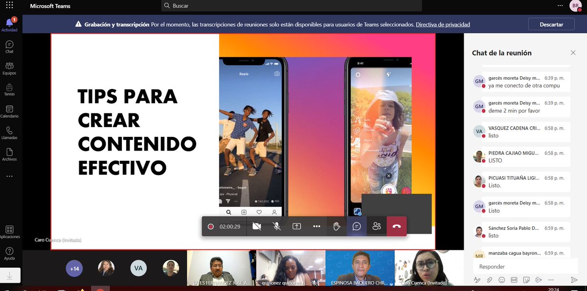 DeporteHb's tweet photo. #UTNDIGITAL Entre los tips para creadores de contenido, Carolina Cuenca recomienda en tik tok, títulos que capten la atención en menos de 3" y la duración de un video debe ser no mayor de 30". Si es video largo para youtube, cada 10 minutos debe hacerse algo sobresaliente. https://t.co/shUhjale20