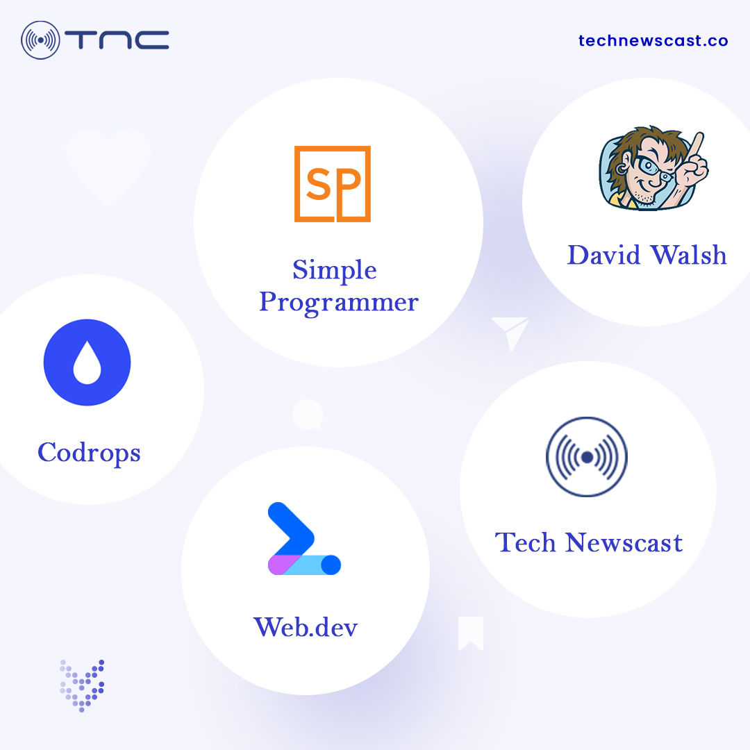 technewscast_io's tweet image. 6⃣ #simpleprogrammer
7⃣ @davidwalshblog 
8⃣ @codrops 
9⃣ @ChromiumDev 
🔟@technewscast_co