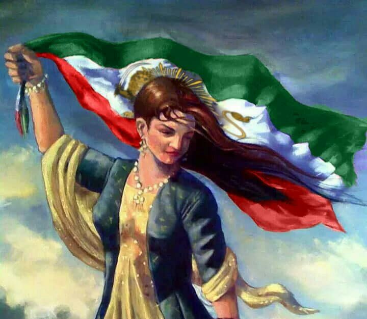 Saeedse6's tweet image. جاوید شاه شعار نیست فلسفه وجودی ایران یک پارچه است که پرچم شیروخورسید نماد این فلسفه است
#مهسا_امینی
#جاویدشاه_رمز_پیروزی