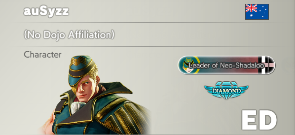 ausyzz's tweet photo. the official leader of the neo-shadaloo is finally diamond...
#SFV #EdSFV https://t.co/6qOs3vvVn7