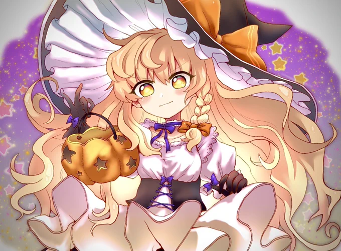 再掲ハロウィン魔理沙ちゃん達 