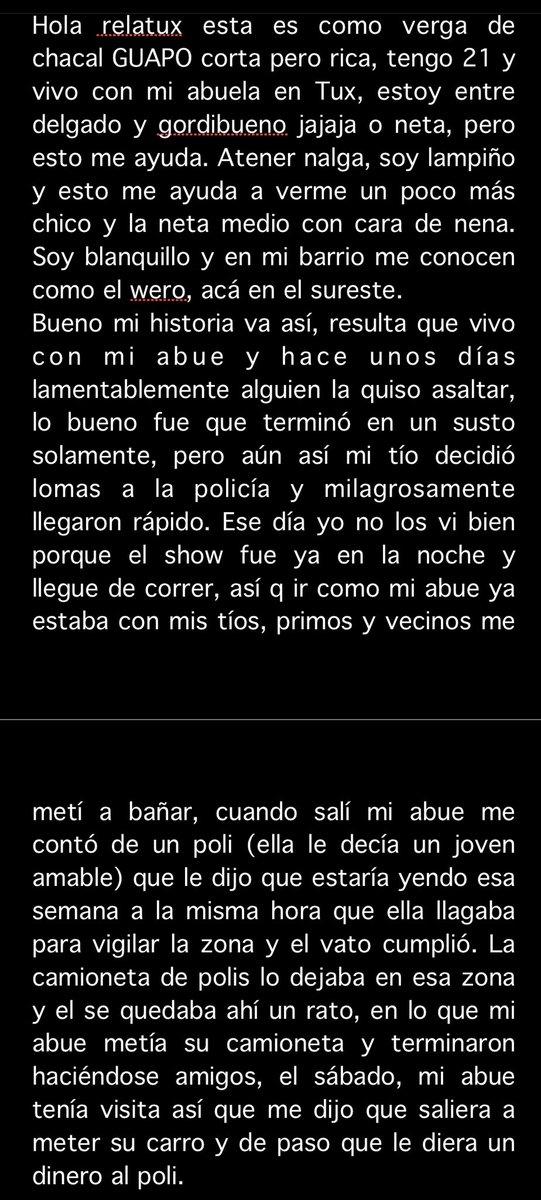 TrollyPocket's tweet photo. #relatux #relatogay Con el Poli #morbogay #morbobisex #historiasgay #gayamateurs https://t.co/dP3QNP1XBT