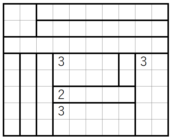 Heyawake

Shade some cells. No 2 shadeds touch orthogonally and the remaining unshaded cells are orthogonally connected. Numbered regions contain indicated amount of shadeds. A line of consecutive unshaded cells may not cross more than one bold border. 

puzz.link/p?heyawake/10/…