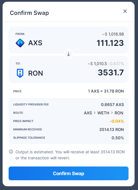 johnmabait's tweet photo. Added more bets to @Ronin_Network, because why not? We haven't shocked the world yet this 2022
#RonArmy
#RON #SLP #AXS https://t.co/TXZyle50Ht