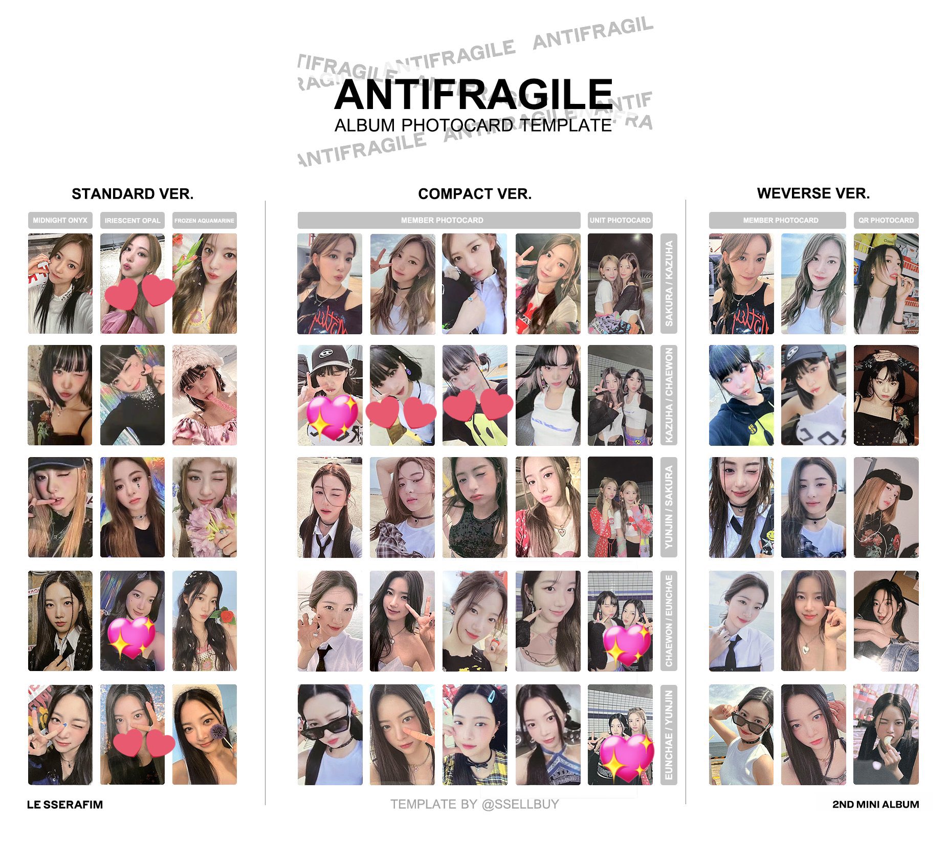 ANTIFRAGILE トレカ4枚セット-onefleshmarriage.com