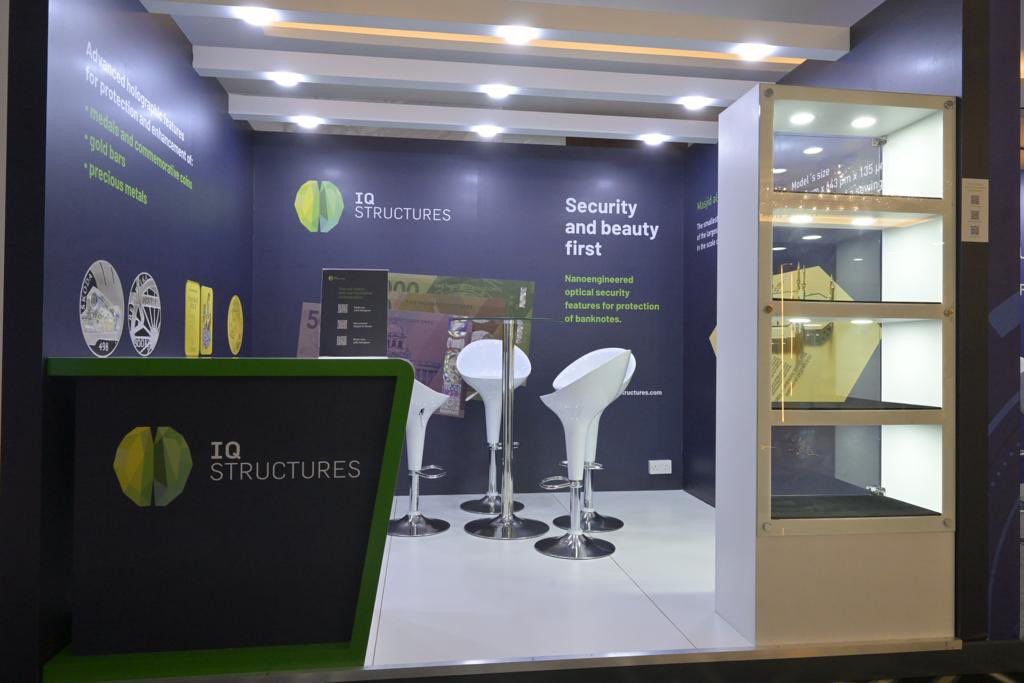 mapconference's tweet photo. A sneak-peek into the booth installations. 

We are delighted to welcome you all ! 

@sheratondubai 

#mintandprint #mapconference #dubai2022 #internationalconference #centralbanks #banknotes #currency https://t.co/OiVhd2ELR4