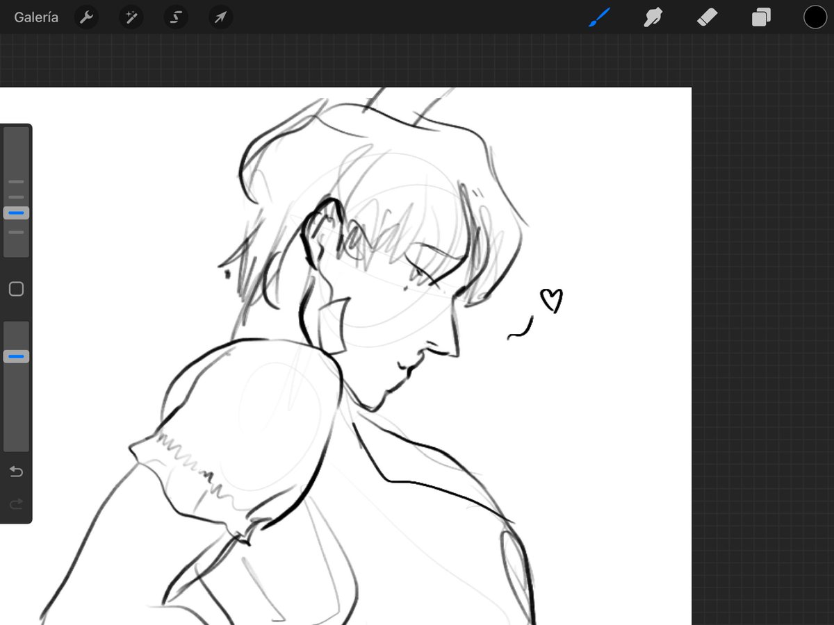 I’m gonna be a little late with my halloween special drawing:-( but here is a small bite of it 💖