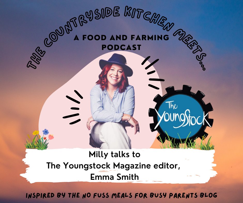 MillyFyfe's tweet photo. It's live!

I chat to @TYoungstock Emma Smith, a busy mum of two, farmer's wife and also works for the @UKHerefords

We chat about managing a busy home, striking a work/life balance, how Emma created The Youngstock magazine and a few tasty recipes too

https://t.co/ZGfHrvCicb https://t.co/8tuxlpWsO6