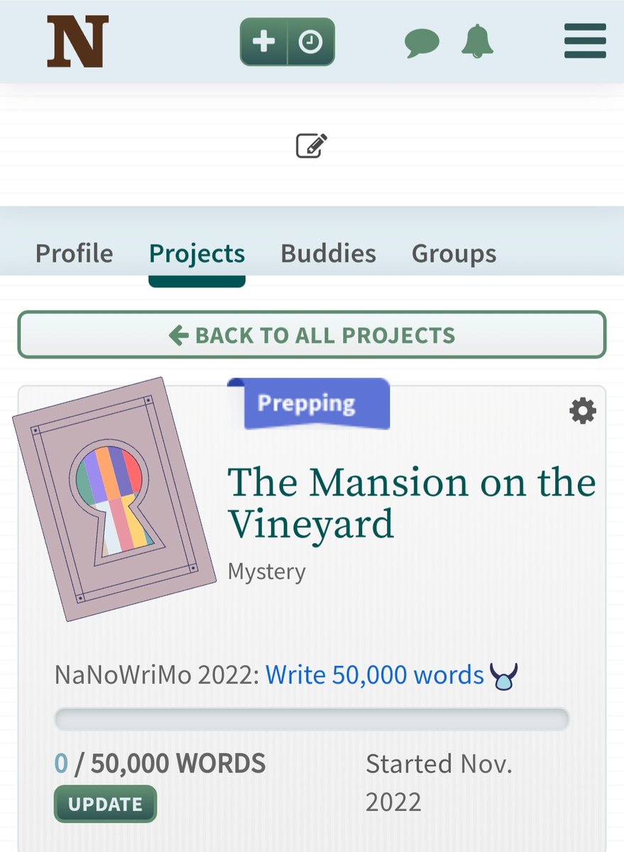 It's the 1st of November, so it's time for #NaNoWriMo22 
50,000 words in a month is the goal! Let's go!
#WritingCommunity #amwritingfiction