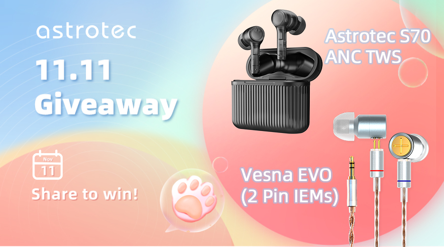 AstrotecAudio's tweet photo. We are having a #Giveaway event on our Facebook page!🔥🔥🔥

Check out the link below to win the prize!

https://t.co/DWr74miYUr

 #music #audio  #chifi  #review #budget  #lifestyle #hifi   #trend #sound #gadget #earphones #chifi #audiophile #technology  #portablehifi #giveaway https://t.co/mxonFsVFLf