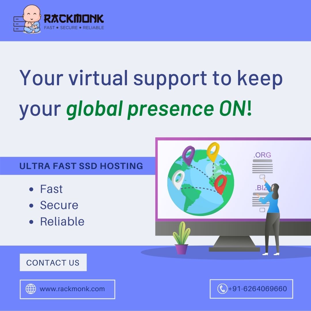 RackMonk's tweet photo. Who doesn't like to keep their virtual presence prominent? All you need is the right solution provider to optimally maintain your presence online.
#rackmonk #Ecommerce #webhostingprovider #technology #Hostinger #trending #domainhosting #ServersInIndia #datacenter #VPS #vpshosting https://t.co/r5nJiVIjBO