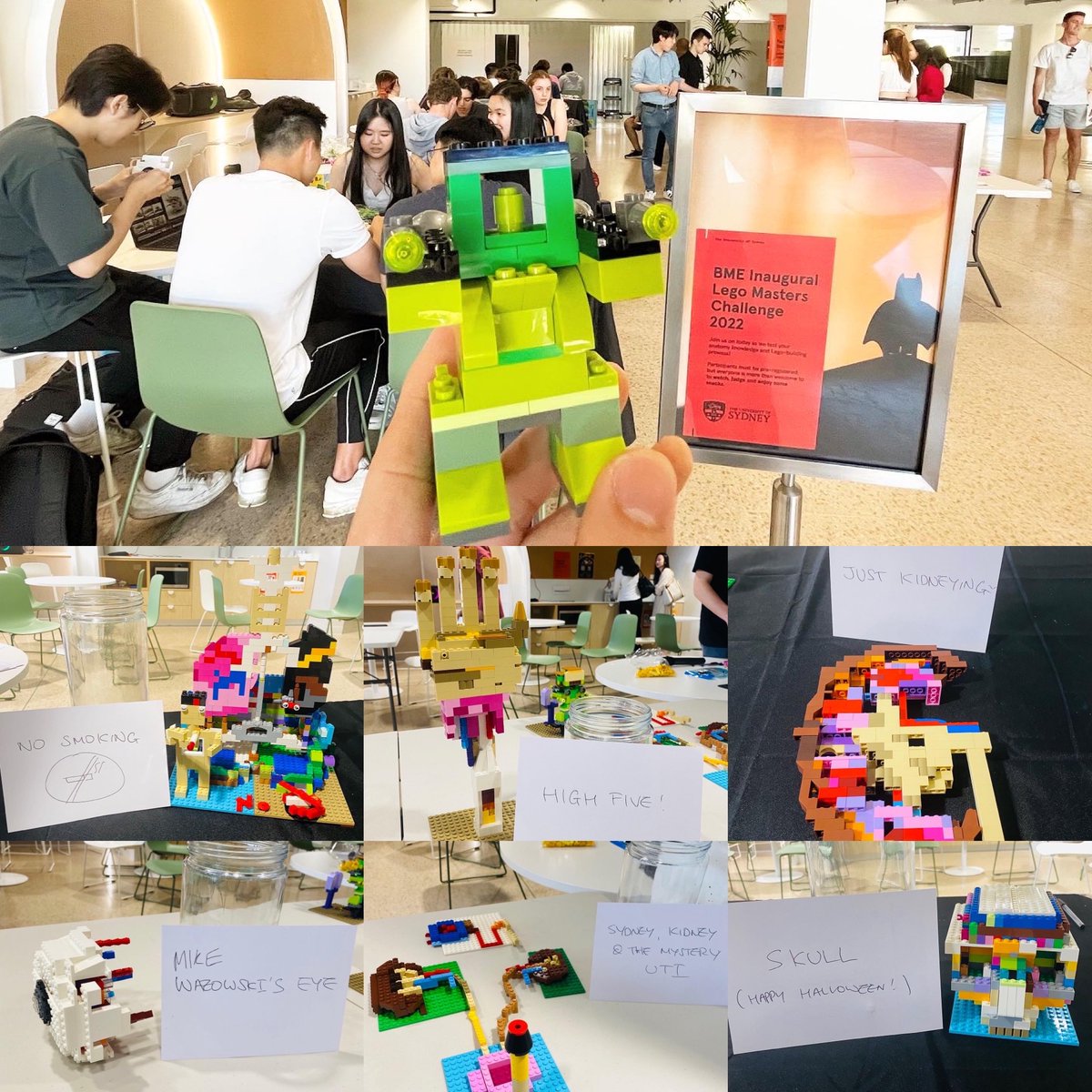 USYDBME had our end-of-sem, inaugural BME Lego Masters Competition, where students were asked to build an anatomy part using Lego pieces in 90 minutes !👷🏼

🏆 Congratulations to our winning team, “No Smoking” (2nd row first left)🫁

#usydbme #biomedicalengineering #legomaster