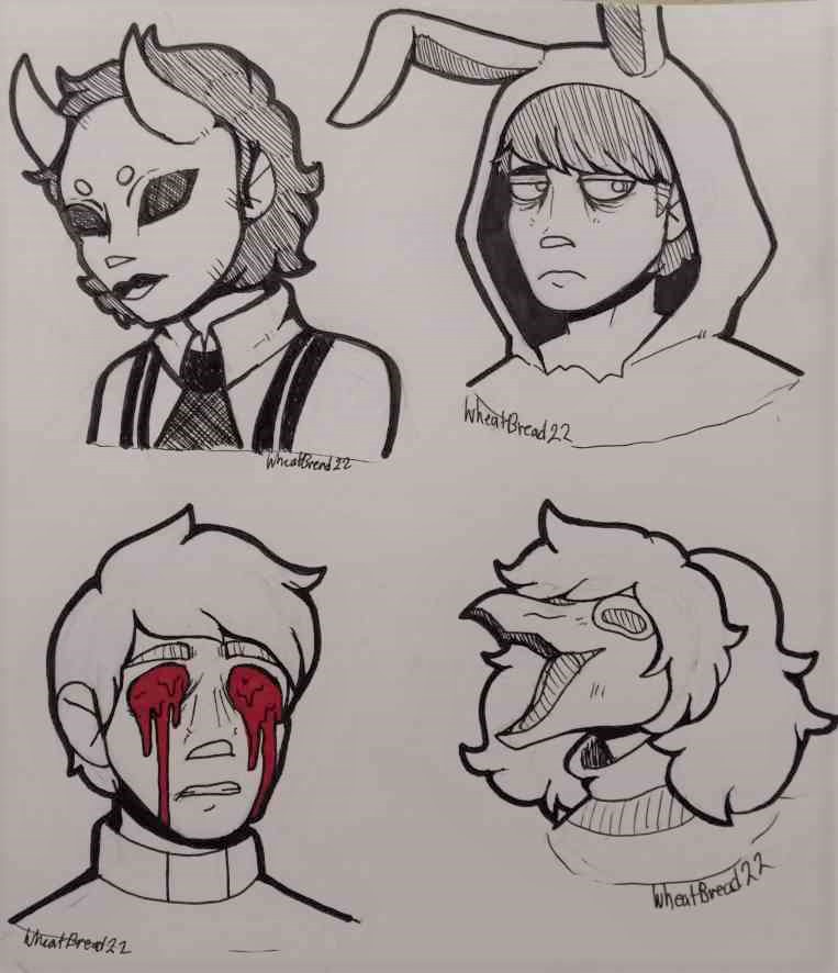 SpicyyBreadd's tweet photo. Horror game doodles for Halloween!
. . .
#Yuppiepsycho #WelcomeHome2 #WelcomeHome #yumenikki #faithgame #horror https://t.co/SqOdjUQcn1