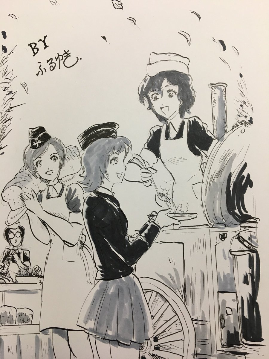 #みんなのアニメや映画グルメ選手権
ガルパンは料理が美味しそうなアニメのわりと代表格では…
大量に作ったいわゆるミリ飯だと70年代のリメイク「西部戦線以上なし」で主人公たちが待たされる配食のパンやシチューが意外にうまそう。