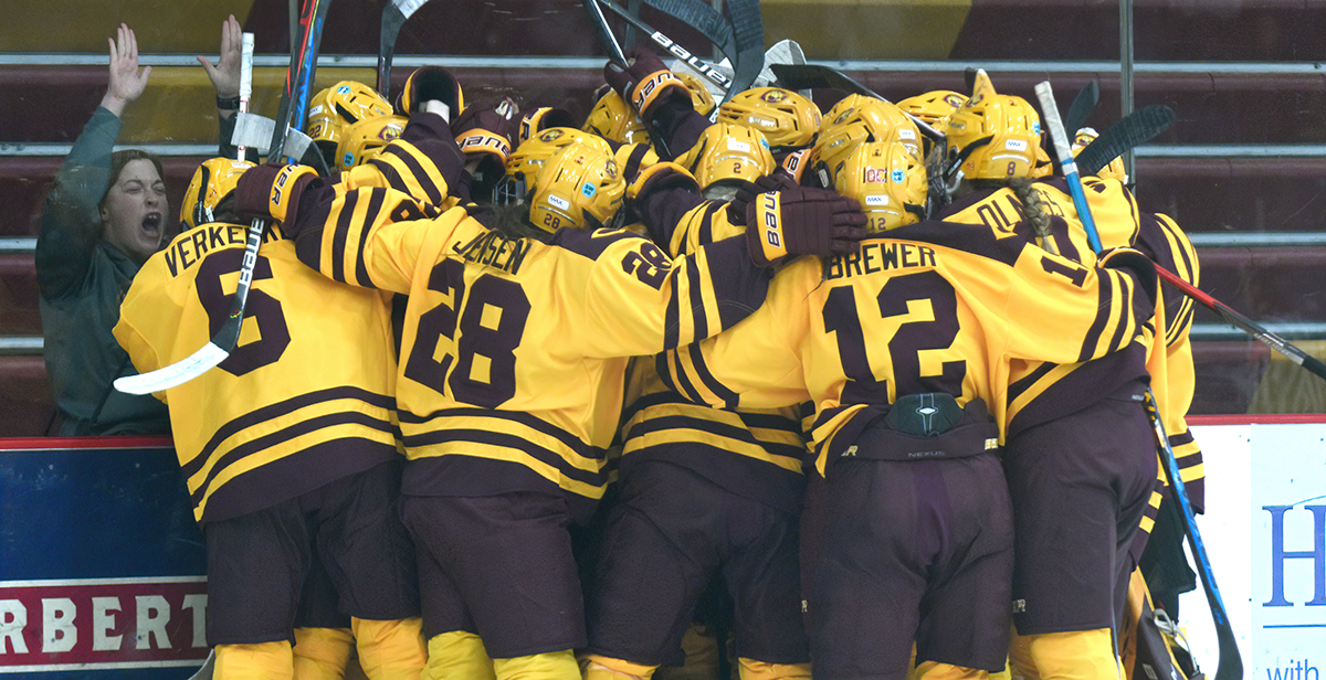 PIC GALLERY! Finishing up the weekend with pics from the dramatic women's hockey win over Northland in OT in the season opener. Check out all the intense action & shots from some of the Cobber newcomers! 📸: bit.ly/3h1A0Wl