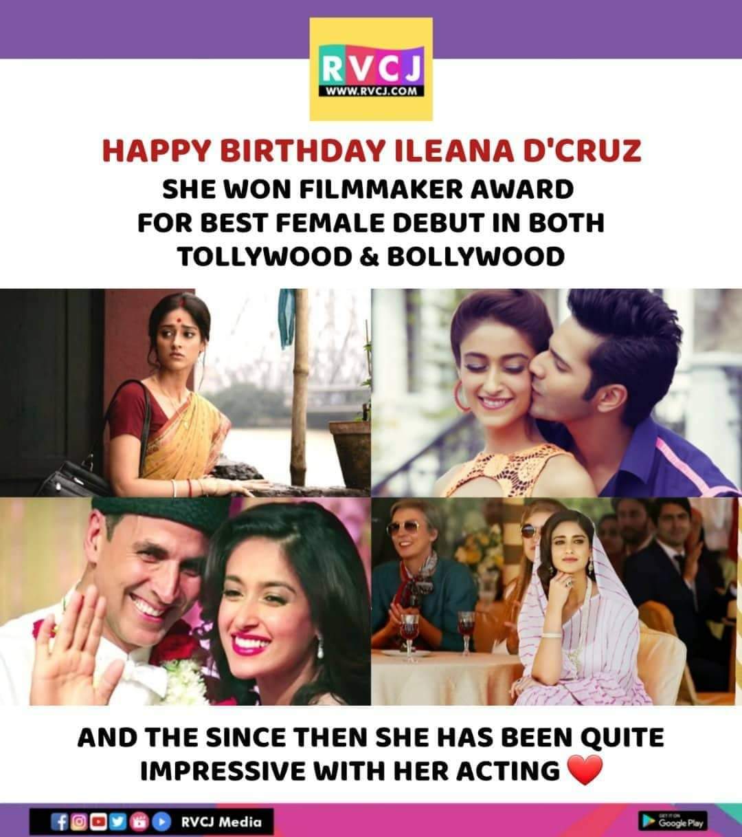Happy Birthday Ileana D\Cruz!   