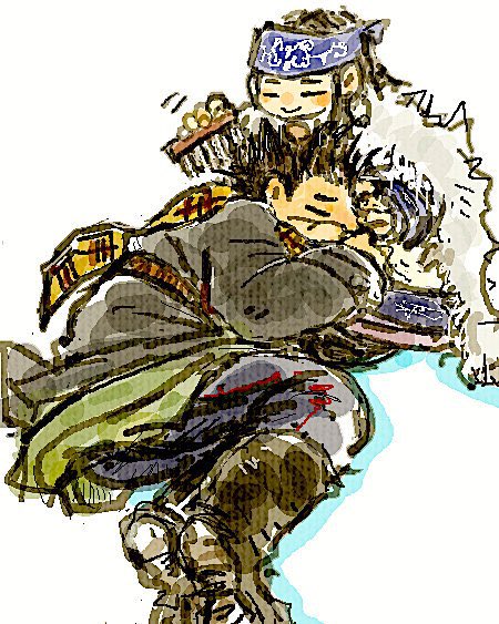 「【杉ㇼパ】犬の日だそうで怒り毛グルーミング再放送 」|モズ❄️低浮上のイラスト
