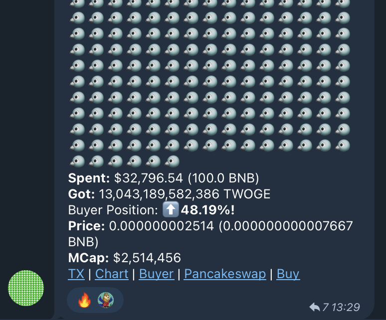 twogeinu's tweet image. 👀
#Twoge #TwogeInu #ElonMusk