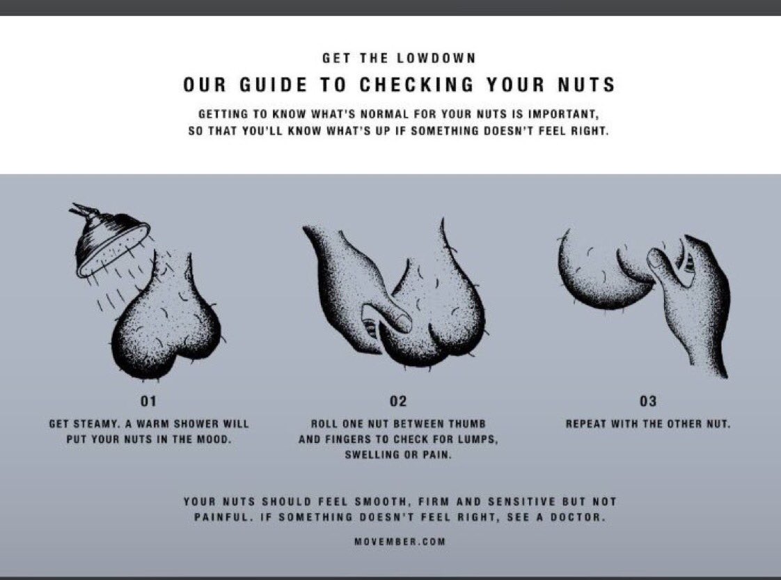 TauYaDitshego's tweet photo. It's #Movemver once again, okes. Don't forget to #CheckYourNuts https://t.co/lS7UxFFtDz