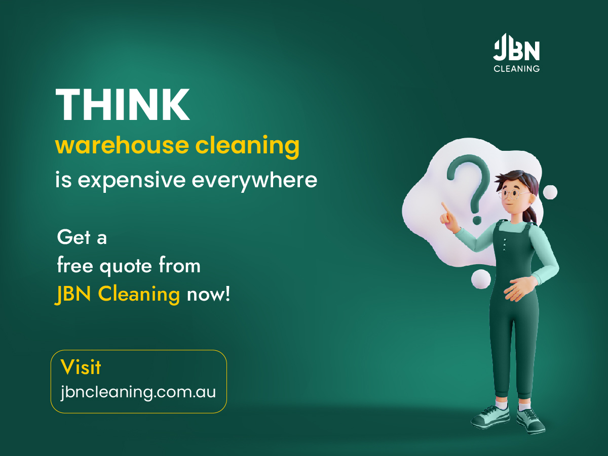 Leave your warehouse worries to us. Our experts are here to take care of all your requirements at ease! Hire us now to make a difference.

jbncleaning.com.au/warehouse-clea…

#jbncleaning #warehousecleaning #warehousecleaners #cleanwarehouse #cleaningcompany #disinfectionservices #cleaners