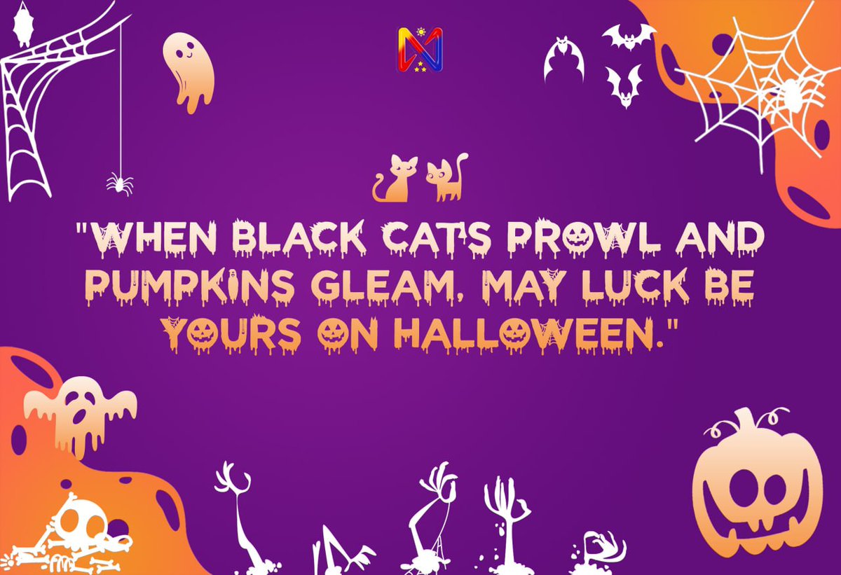 NEARPhilippines's tweet photo. HAPPY HALLOWEEN NEAR FAM!
Sending spooky vibes from @NEARPhilippines fam to y'all! ๐๐ป๐ค
@NEARProtocol #Halloween2022 #NEAR #NEARPH https://t.co/hslqFErctu