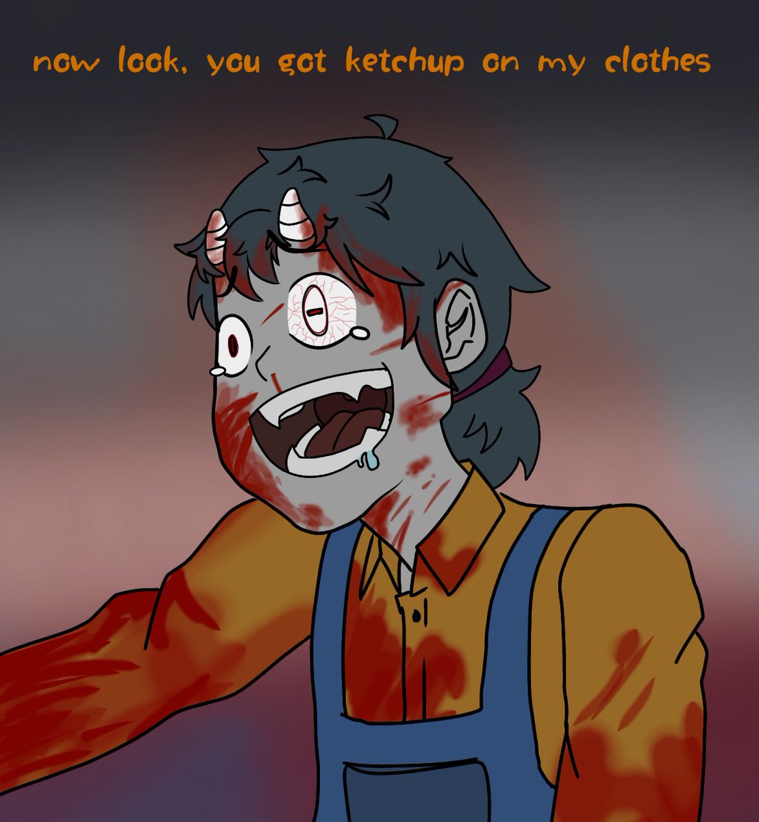 Fallen_appy's tweet photo. Happy Halloween everyone.
I draw this quick to it looks terrible, okay. https://t.co/ilLyZvkMMY