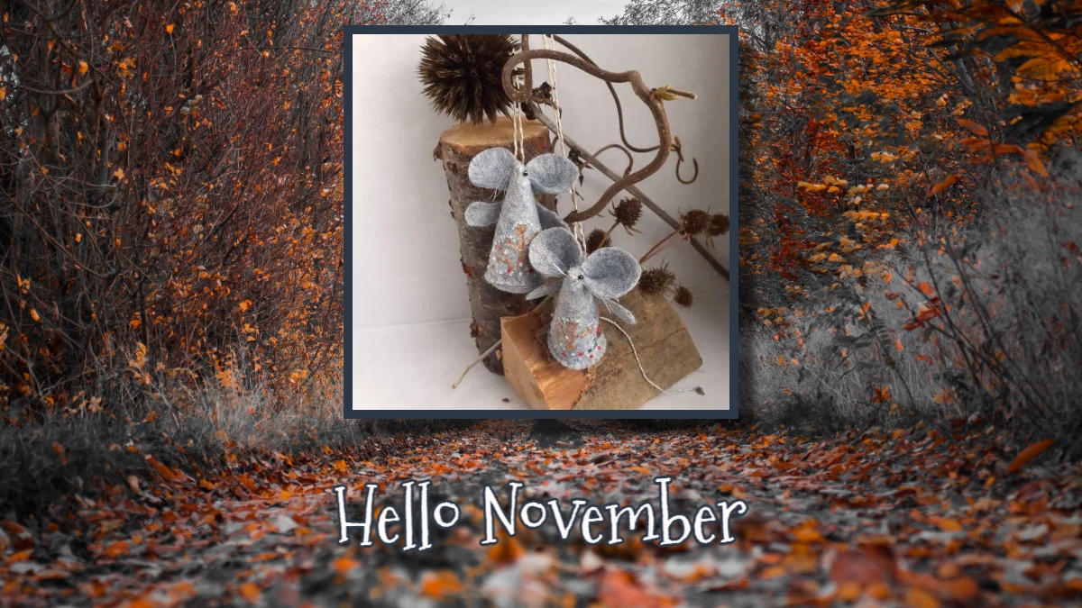 wjneedlework's tweet photo. Good Morning #EarlyBiz
Hello November! the new month was blown in on the gales last night. My Winter Embroidered mouse is snug in my festive space at @BritishCrafting waiting to join your winter decor.
https://t.co/8GG6EYMXTY
#tbchartisans #shopindie #giftideas https://t.co/OWxMI5Ml2Q