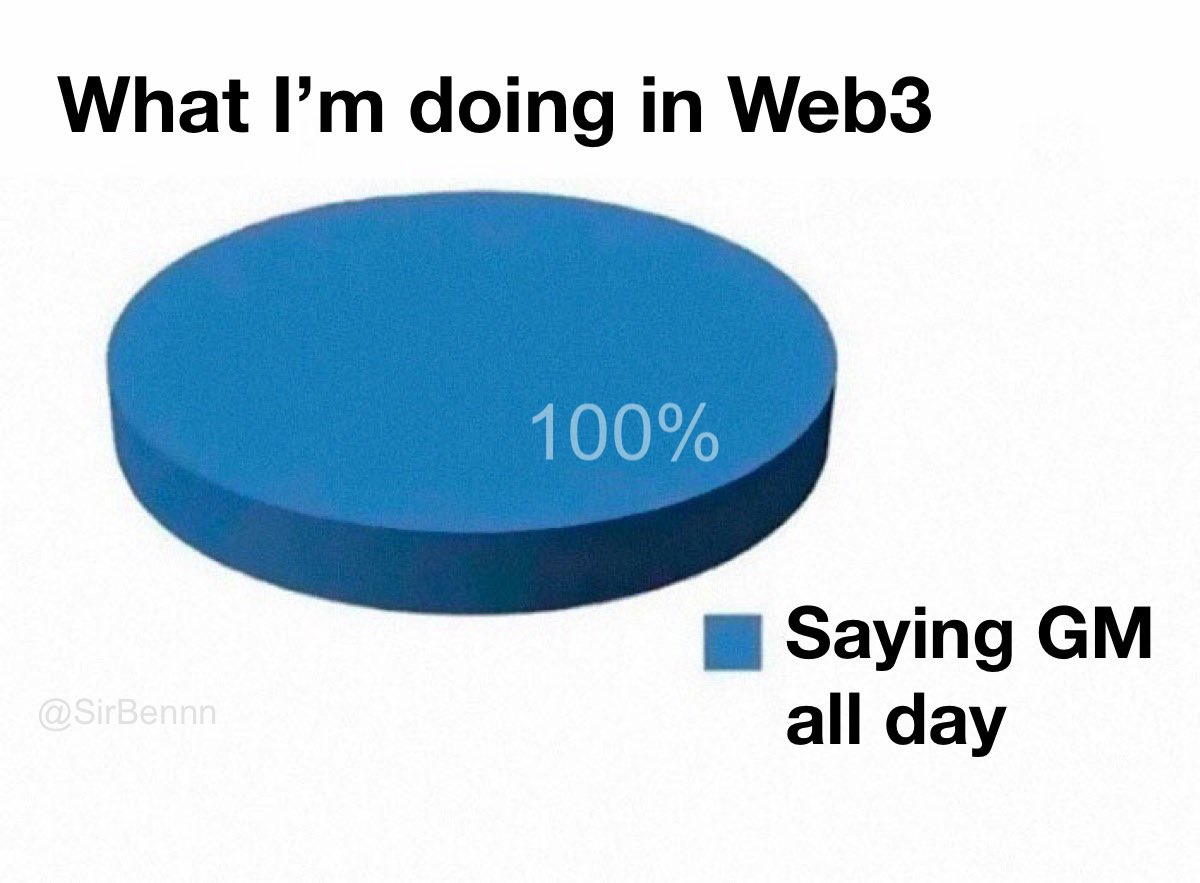 Gm everyone, do your part 🤝