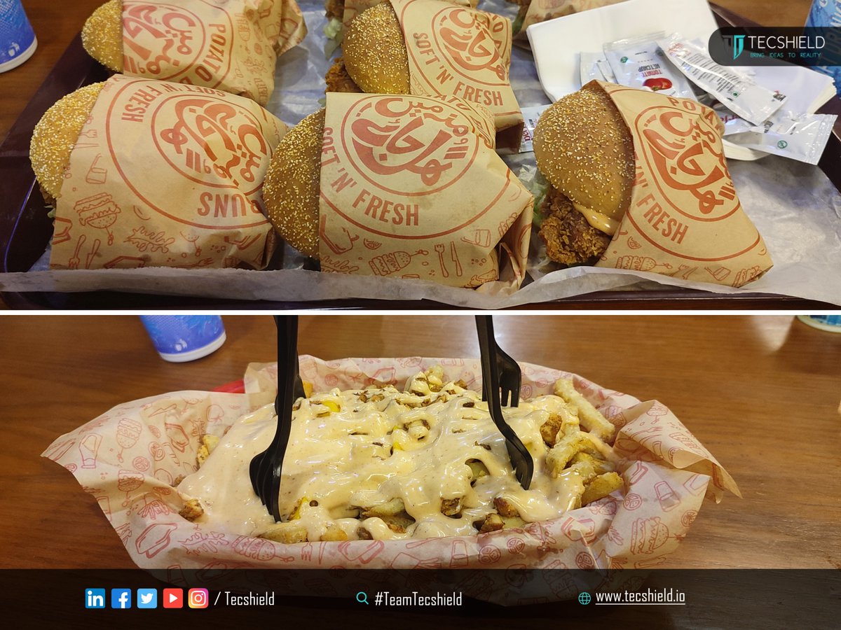 TecshieldO's tweet photo. (1/2)
Nothing is better to kick off workload stress than a little office day out!
#TeamTecshield went for a movie night #MaulaJatt2022 followed by a dinner at #Burgerlab 🍽🎥
#tecshield #teamtecshield #motivation #teamwork #officedinner #movienight #officefun #gamedevelopment https://t.co/VgeQ18hXLQ