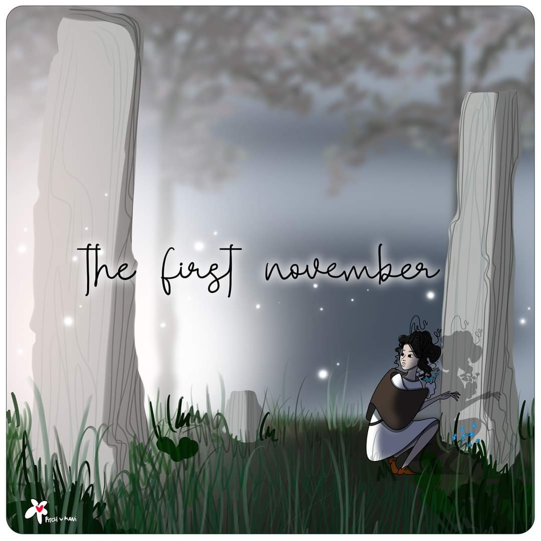 Bonne fête de la Toussaint avec cette superbe illustration de ma copine Violaine <a href="/art_pitch/">pitch.mani</a> 

<a href="/Outlander_STARZ/">Outlander Universe</a>