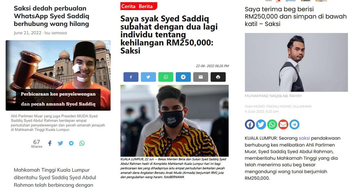 suara_18's tweet photo. Misteri RM250k Presiden @partimuda yg "hilang" kini semakin jelas.

Setakat ini kita tahu:
1. Syed Saddiq guna ibubapanya  bersama2 buat laporan polis palsu &amp; berbohong bhw wang tunai RM250k miliknya &amp; keluarganya utk "ubahsuai rumah" "hilang" dari peti besinya di rumah https://t.co/7NlRtzBt80