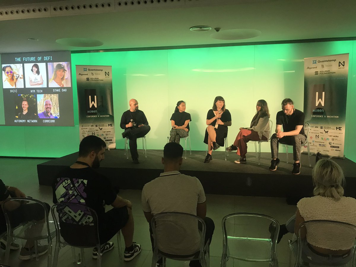 oslaydo's tweet photo. Had an amazing time meeting so many incredible women and learning so much.
Thank you @_HerDAO and @theunitnetwork @Web3Hubs for such an amazing 2 days all women conference &amp; hackathon!

#womeninweb3 #womenintech https://t.co/Wyl5M6Fszs