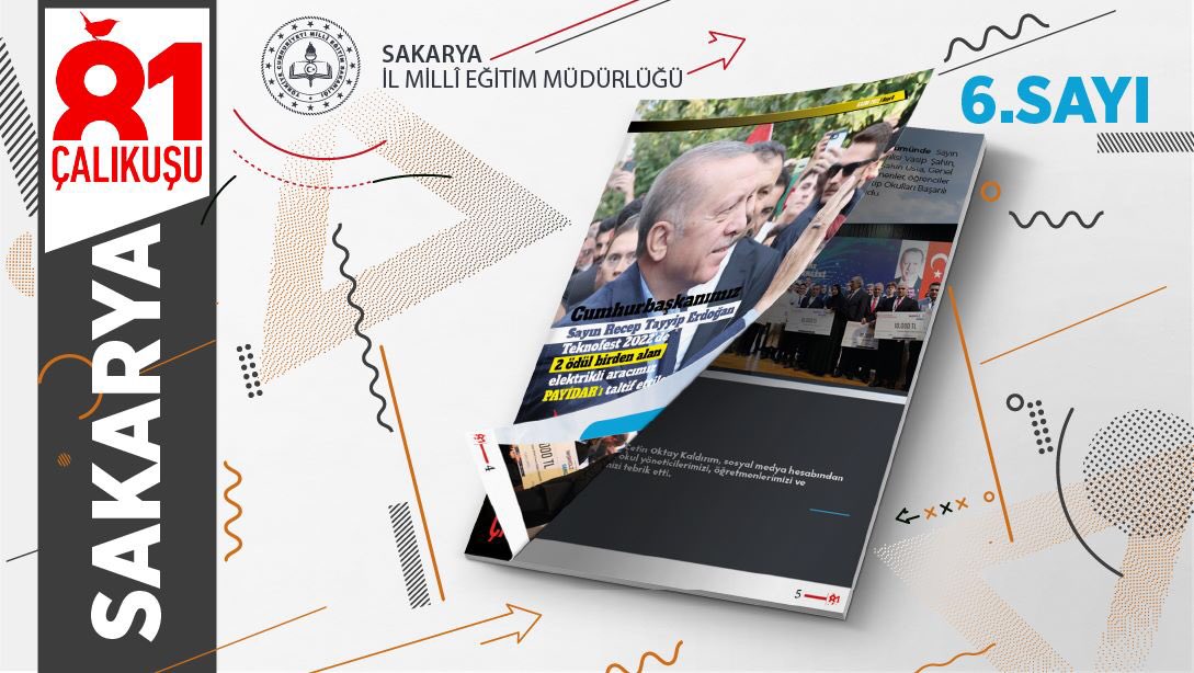 “81 Çalıkuşu-Sakarya” e-dergimiz 6. sayısı ile yayında!
Cumhurbaşkanımız Sayın Recep Tayyip Erdoğan’ın Teknofest 2022 ödüllü elektrikli aracımız PAYİDAR’ı taltif etmesini ve eğitime dair bilim,sanat,spor faaliyetlerimizi konu alan dergimize ulaşmak için
👉🏻meb.ai/giX21m