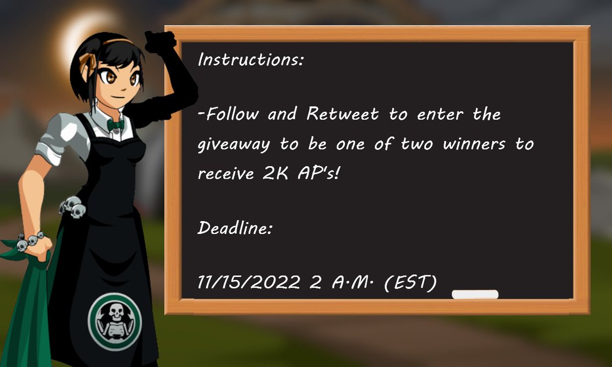 To make our debut, in celebration of spoopie season we're giving away 2 individual codes of 2K AP's to 2 winners to be picked. More information below!