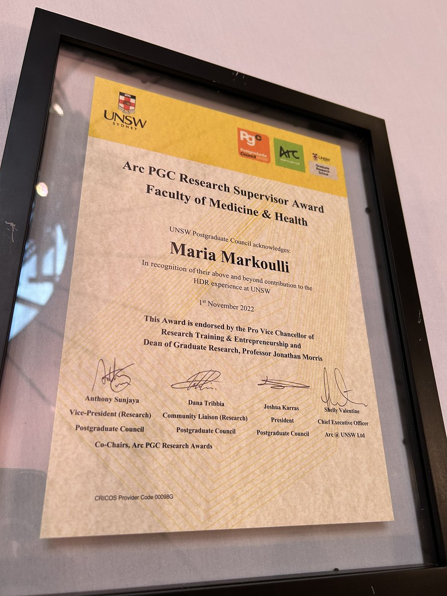 A/Prof Maria Markoulli tweet media