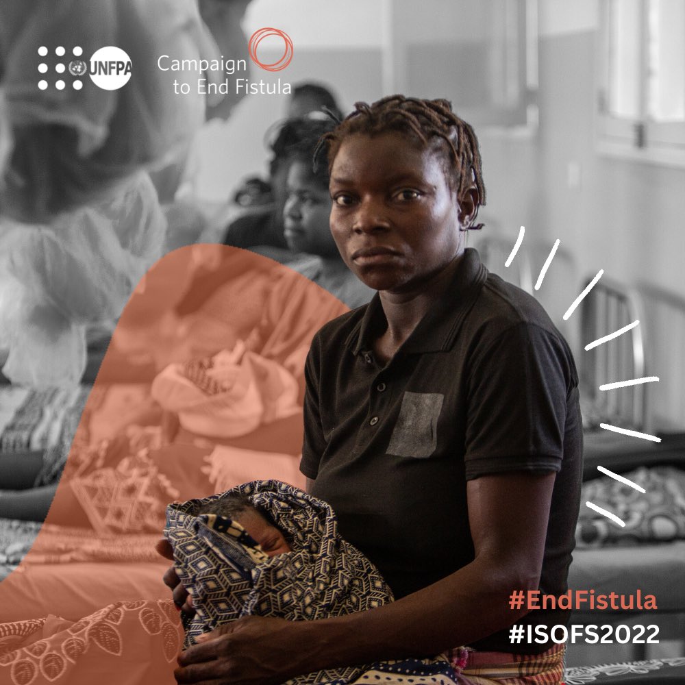 UNFPAMocambique's tweet photo. Obstetric #fistula is one of the most serious and tragic childbirth injuries - yet it is almost entirely preventable. 

Worldwide 🌎, and here in Mozambique 🇲🇿, @UNFPA works to prevent and treat fistula and to rehabilitate fistula survivors. 

#ISOFS22 #EndFistula https://t.co/vEyAH4VdvU