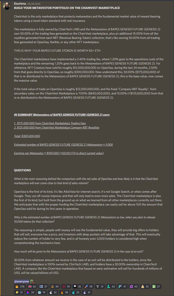 Fumble my Bag .... never RBT= Securities, an instrument that represents ownership (equity securities), a creditor relationship (debt obligation), or other right to ownership. I could be wrong but you can explain it to the IRS &amp; SEC in summary.
#IRS #SECGov